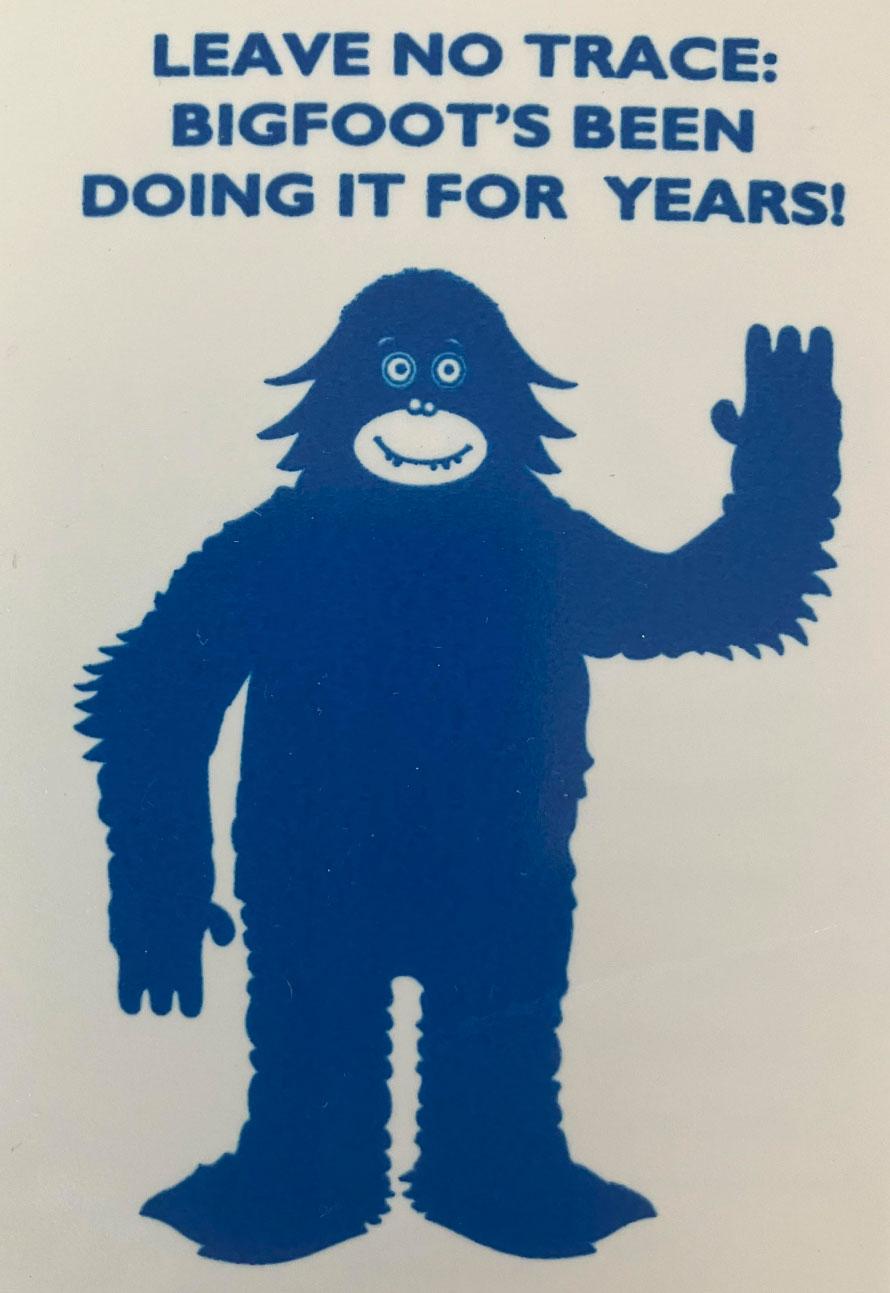 BCHC Motto - Leave No Trace BCHC Motto - Leave No Trace